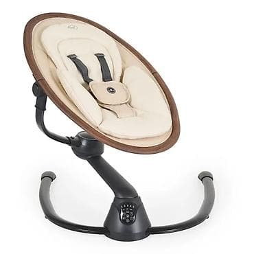 njihalica za bebe do 18kg: Cangaroo Ljuljaška za bebe Cloud Premium – Beige (šifra: CAN9939-70) — 3