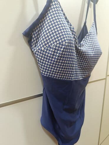 push up umetak za kupaci: 3XL (EU 46), Geometrical, color - Blue — 3
