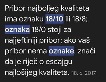 Viljuške: Viljuske nove desertne rosfraj oznaka 18/10 Crofton Nemacka. Desertne — 2