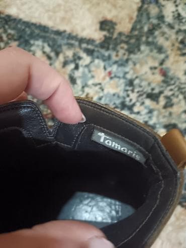 prada cizme sa torbicama: Tamaris ženske kožne gležnjače - Brend: Tamaris (etiketa vidljiva na — 3