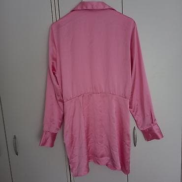 pink svecane haljine: Prelepa Zara haljina - L velicine. Roze boje, satenska. Materijal nije — 5