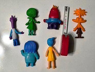 Children's Items: Set od 9 velikih silikonskih lutkica sa crtanim likovima iz velikog — 5