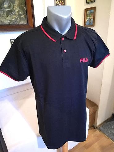 ps odela: Men's T-shirt Fila, bоја - Crna — 3