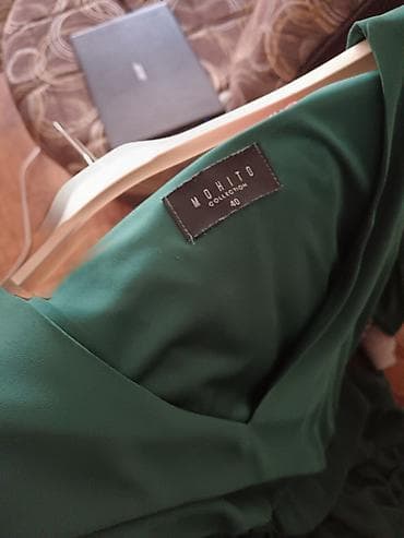MOHITO Collection haljina – veličina 40 - Boja: smaragdno zelena -