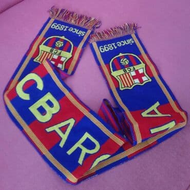 zara beograd: Originalni šal Barselone Kupljen u oficijelnoj radnji na Nou Camp — 4