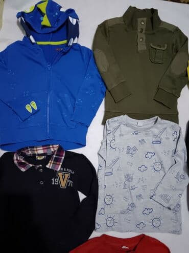elegantni kompleti: Paket za decaka 4godine duksici i dva donja dela U paketu sedam — 5