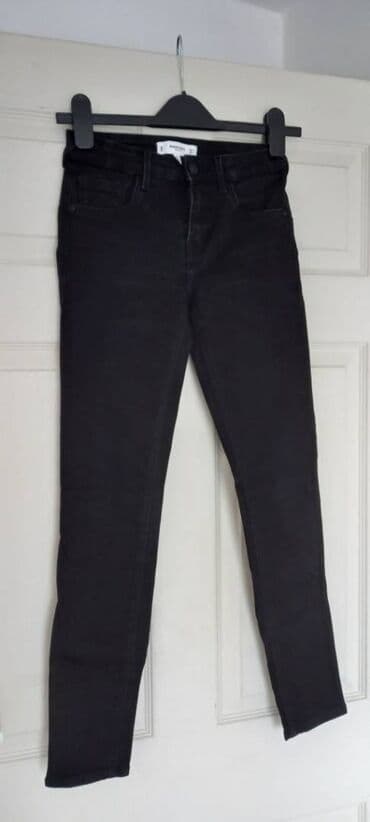 svecane pantalone i tunike: Nove Mango crne farmerke XS. Potpuno nove Mango crne farmerke, nikad — 4