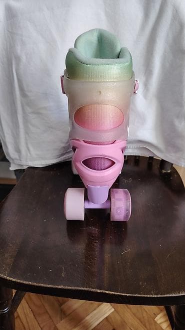 Kids' Clothes: Yvolution roleri neon combo vel 34-37 Koriscene dva puta samo tockici — 6