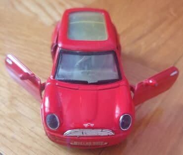 male igracke: Smart toys - ﻿Mini Moris COOPER automobilcic igracka, veci, crveni — 4