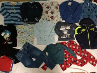 jakne, šuškavci: Paket: Duksevi, Džemperi, Jakne, Za dečake, uzrast: 5-6 godina — 20