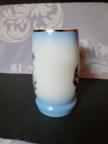 jelen pivo krigla: Krigla nova 1969-1992 god. Lubiana Poljska. Krigla pun porcelan — 4