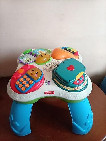 everest igracka: Interaktivni stočić za bebe – Fisher-Price Laugh & Learn - — 6