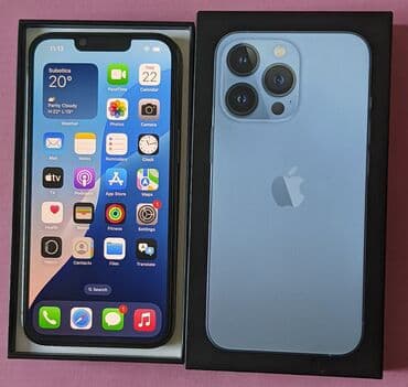 adapter za auto radio: Apple iPhone iPhone 13 Pro, 128 GB, Plavi, Face ID — 1