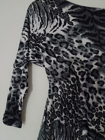 leopard bade mantil: M (EU 38), Leopard, krokodil, zebra, bоја - Šareno — 5