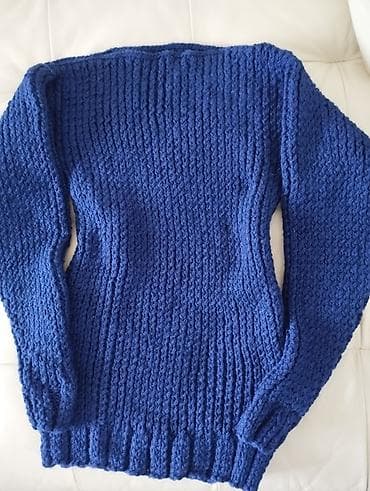 new era kacketi: Džemper novi ručno pleteni vel L. Obim grudi 70 cm, dužina 60 cm — 9