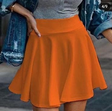 Suknja iz gloha hit. Svetlo siva,tamno siva,krem