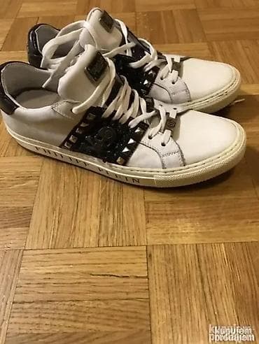 melo patike: Original PHILIP PLEIN patike 41 100% koza Djon meka guma TOP Jedan od — 5