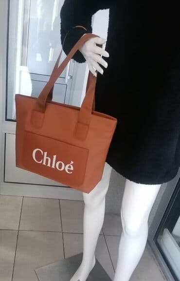 crna torba mona: Torba za rame, Chloé — 3