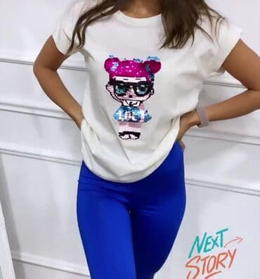 crop top c a: S (EU 36), Cotton, color - White — 3