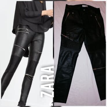 h: Zara kozne M
Struk 38cm
Bokovi 48cm
Odlicne, uklopive — 1