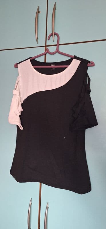 c a basic majice: L (EU 40), Polyester, color - Multicolored — 1