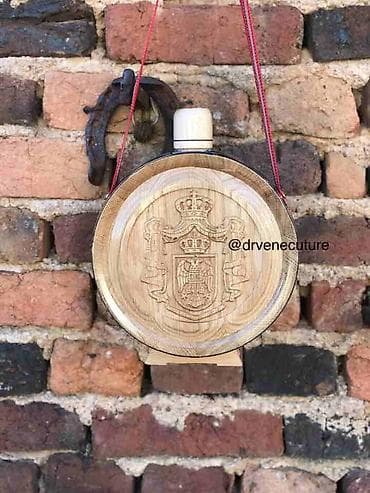 Prehrambeni proizvodi: Izrada hrastovih drvenih ČUTURA sa gravurom po želji kupca. Kao što — 2