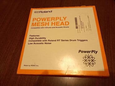 Bubnjevi: ROLAND POWERPLY MESH HEAD 10" Potpuno nova opna 10" za Roland TD50
