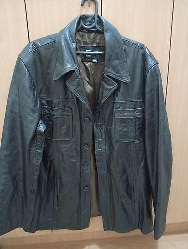 zara prolećne jakne: Muška kožna jakna Eagle Cuir, veličina 4XL. - Materijal: prirodna — 3