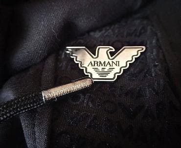 esprit jakna muska: Trenerka Emporio Armani, bоја - Crna — 3