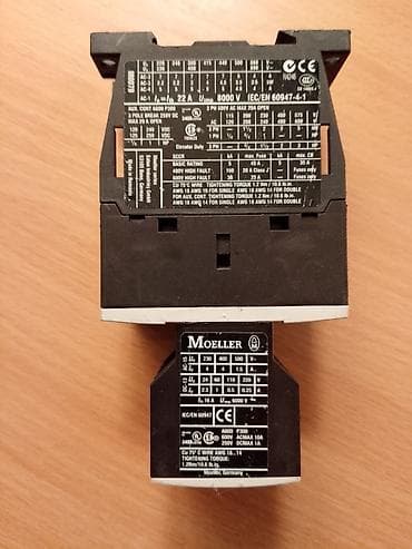 alat na prodaju: Moeller kontaktor sa pomoćnim blokom - Model: XTCE007B10 (osnovni — 4