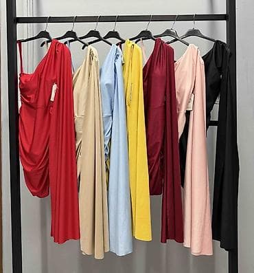 dar mar haljine: 🔥Elegantna ženska mini haljina na jedno rame sa dugim plašt-rukavom — 6