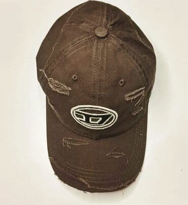 bež čizme od brušene kože: Cap, Diesel, color - Brown — 2