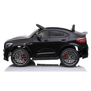 Children's Electric Cars: Džip Mercedes‑Benz AMG GLC 63S Coupé – crni, dečiji licencirani — 3
