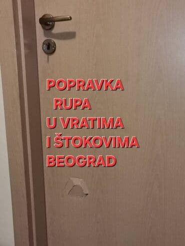 Usluge u domaćinstvu: Uslužno farbanje drvenih prozora i vrata Osvežavanje farbe za staru — 10