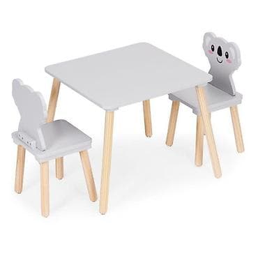 Setovi stolova i stolica: Dečiji set nameštaja Koala – sto + 2 stolice, ECOTOYS Šifra — 4