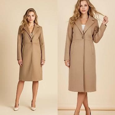 Elegantni ženski kaput – klasičan kroj do ispod kolena - Model