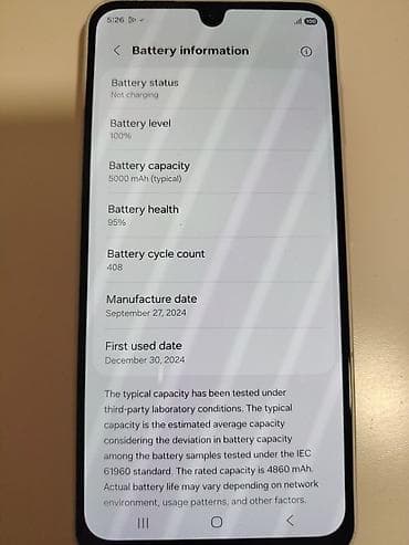 hagi vagi 1: Samsung Galaxy A34 5G – srebna boja Glavne karakteristike: - Ekran — 10