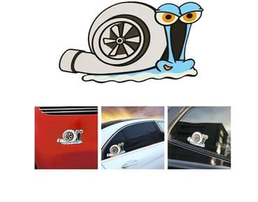 kosa za motokultivator lombardini: Nalepnica za automobil - Turbo puž

Dimenzije približno 12 X 8 cm — 8