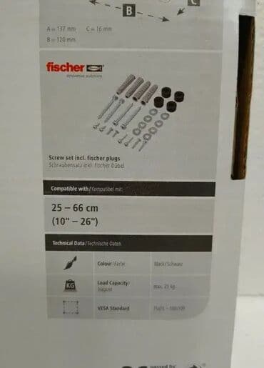 mini šporet sa ravnom plocom: *** SUPER AKCIJA *** #1364 HAMA Zidni nosač za MONITOR - TV 10" - 26" — 6