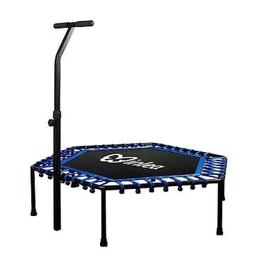 decathlon roleri: Fitness mini-trampolin sa ručkom za držanje – heksagonalni oblik - — 3