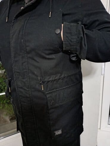 Pantalone: Jakna za prelazni period, Pamuk, XL, Glo-Story, bоја - Crna — 3