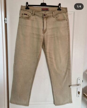 pantalone elipsa: Normalan struk, Ravne nogavice — 1