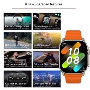 smart satovi a1: Smart Watch T800 Cena:1900din T800 je povoljan sat koji karakteriše — 7