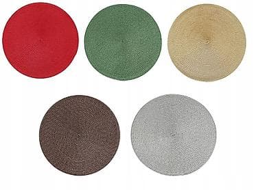 Houseplants: Okrugli podmetaci Dostupne boje Cokolada braon, crvena,tamno zelena — 2