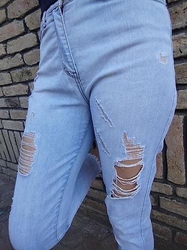 Farmerke: Farmerke – ženske, veličina M. Struk do 36 cm, tegli do 39 cm — 2