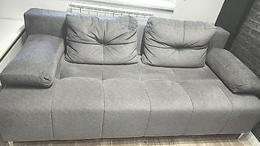 forma ideale ormari sa policama: Siva trosed/sofa modernog dizajna, na razvlacenje, dimenzije - sirina — 1