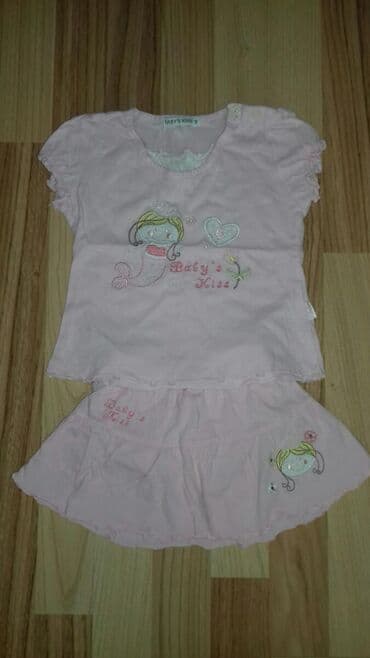 bebe devojcica 3 5 godina: Set: T-shirt, Shorts, 92 — 1