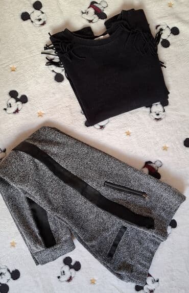 žute pantalone: Bundle: Sweatshirts, Jeans, Pants, For girls, age: 9-10 years — 22