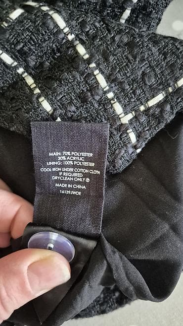 ženski svečani kompleti: DE CUBA ženski blejzer – model Carly Boucle Blazer - Kroj: dvoredni — 4