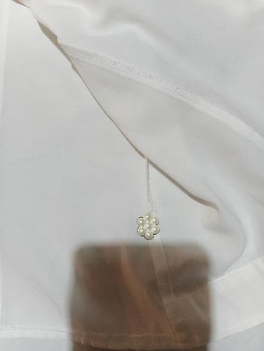 Ureznice: Ženska bluza Dorette – veličina 42 (označeno i kao 10) - Boja: bela - — 7